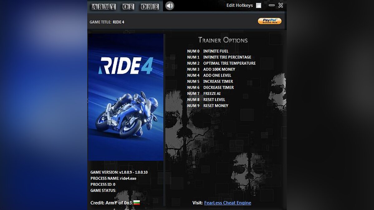 Ride 4 — Trainer (+9) [1.0.0.9 - 1.0.0.10]