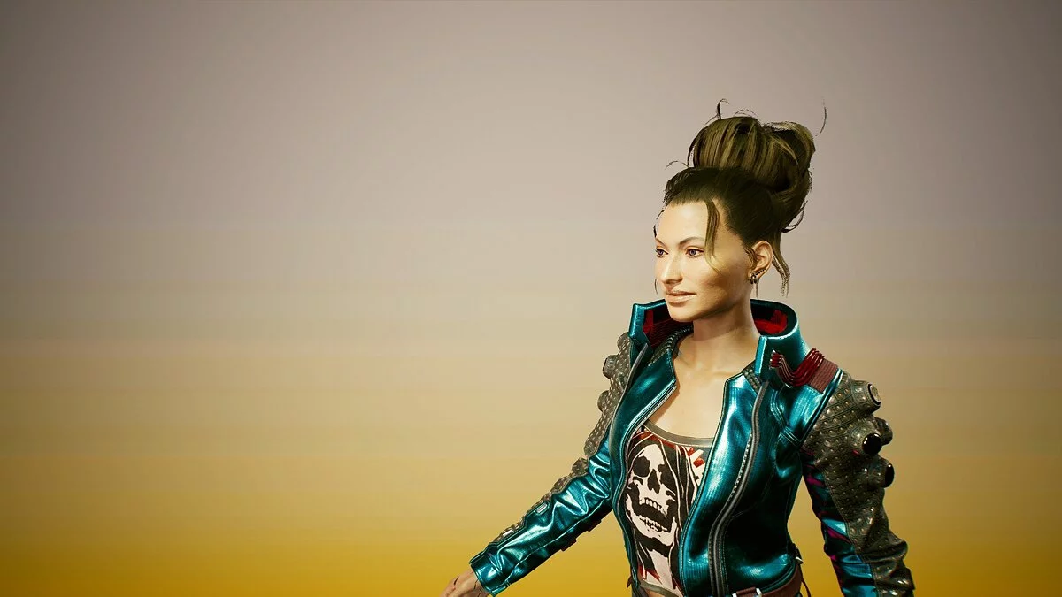 Cyberpunk 2077 — High bun for V