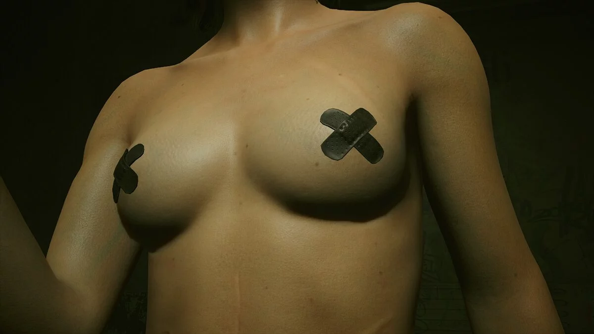 Cyberpunk 2077 — Пластирі на соски