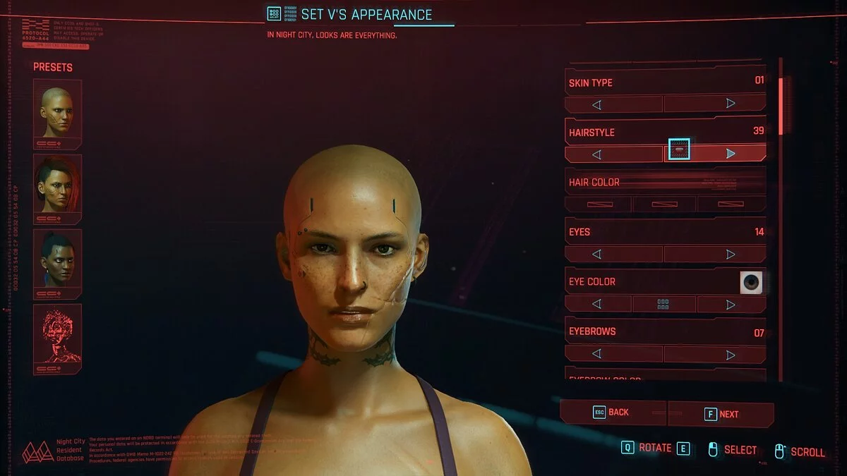 Cyberpunk 2077 — Нові татуювання на обличчі