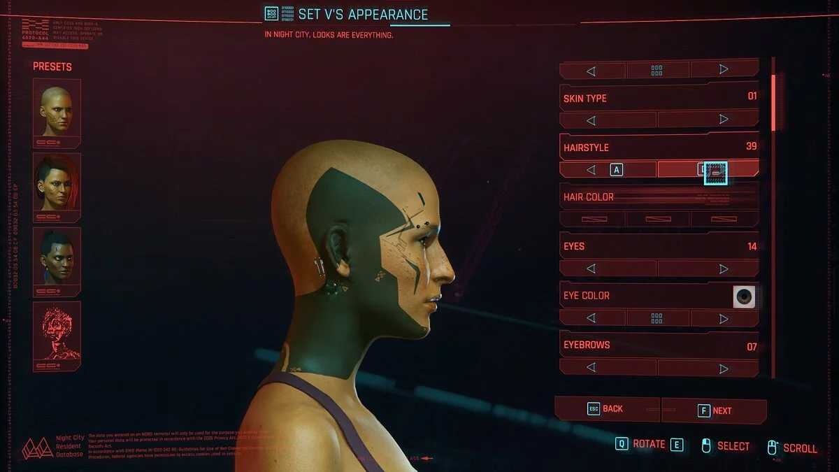 Cyberpunk 2077 — Нові татуювання на обличчі