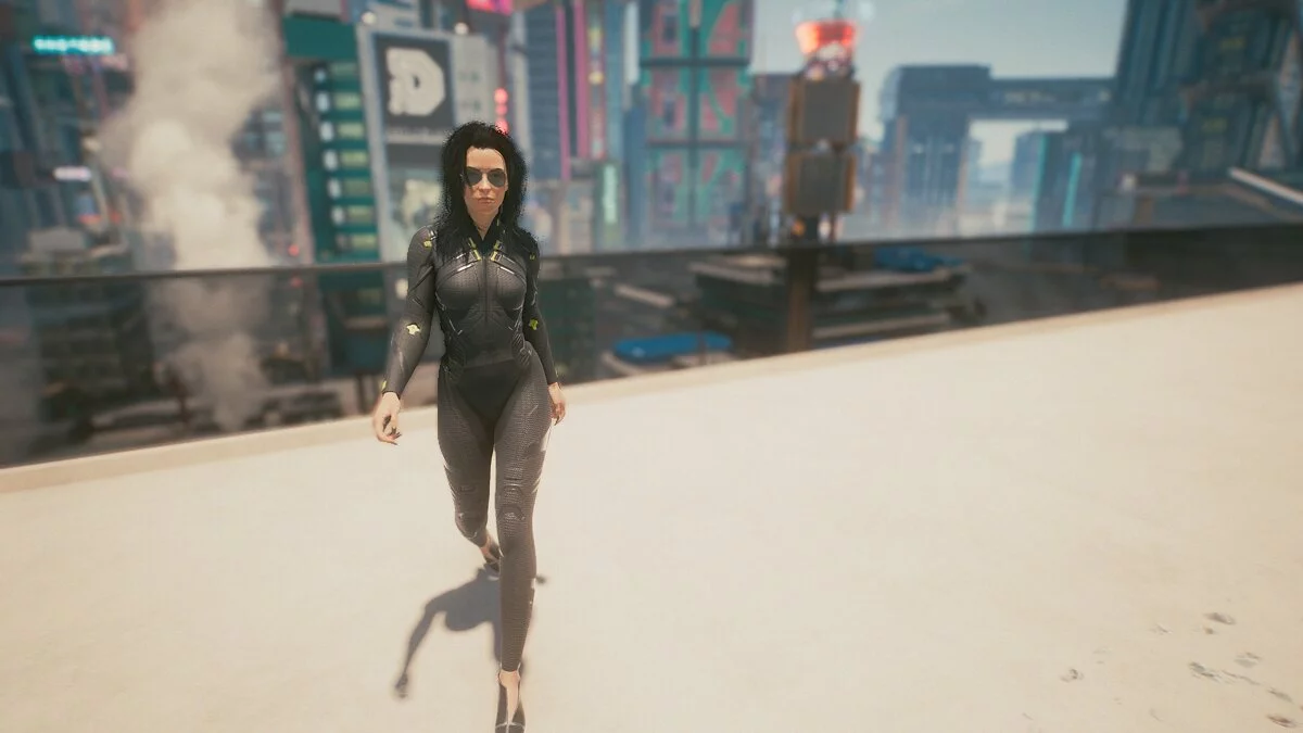 Cyberpunk 2077 — Рэйвен - пресет для Ви