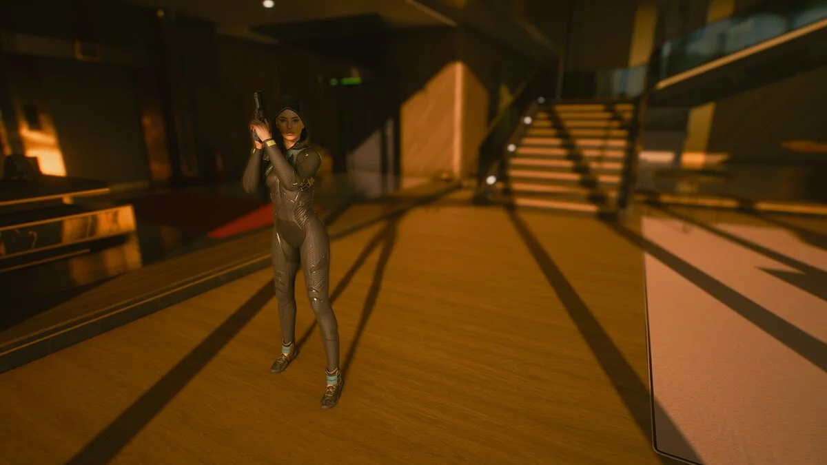 Cyberpunk 2077 — Рэйвен - пресет для Ви