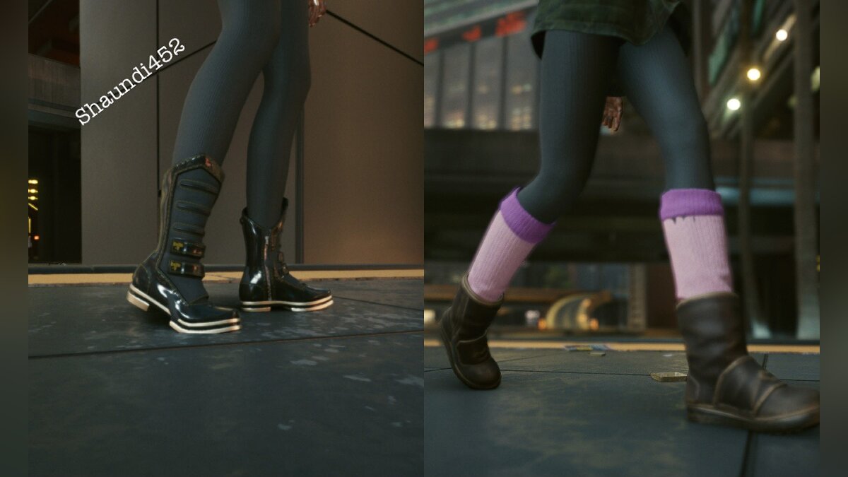 Cyberpunk 2077 — New boots