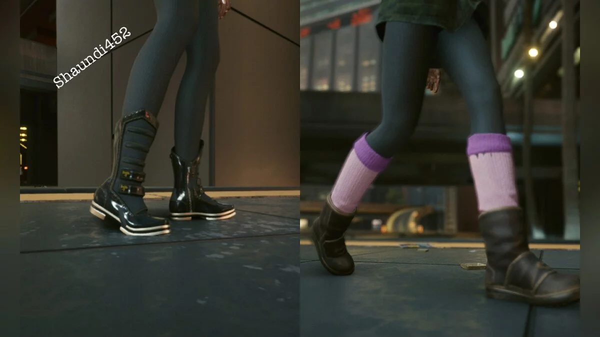 Cyberpunk 2077 — New boots