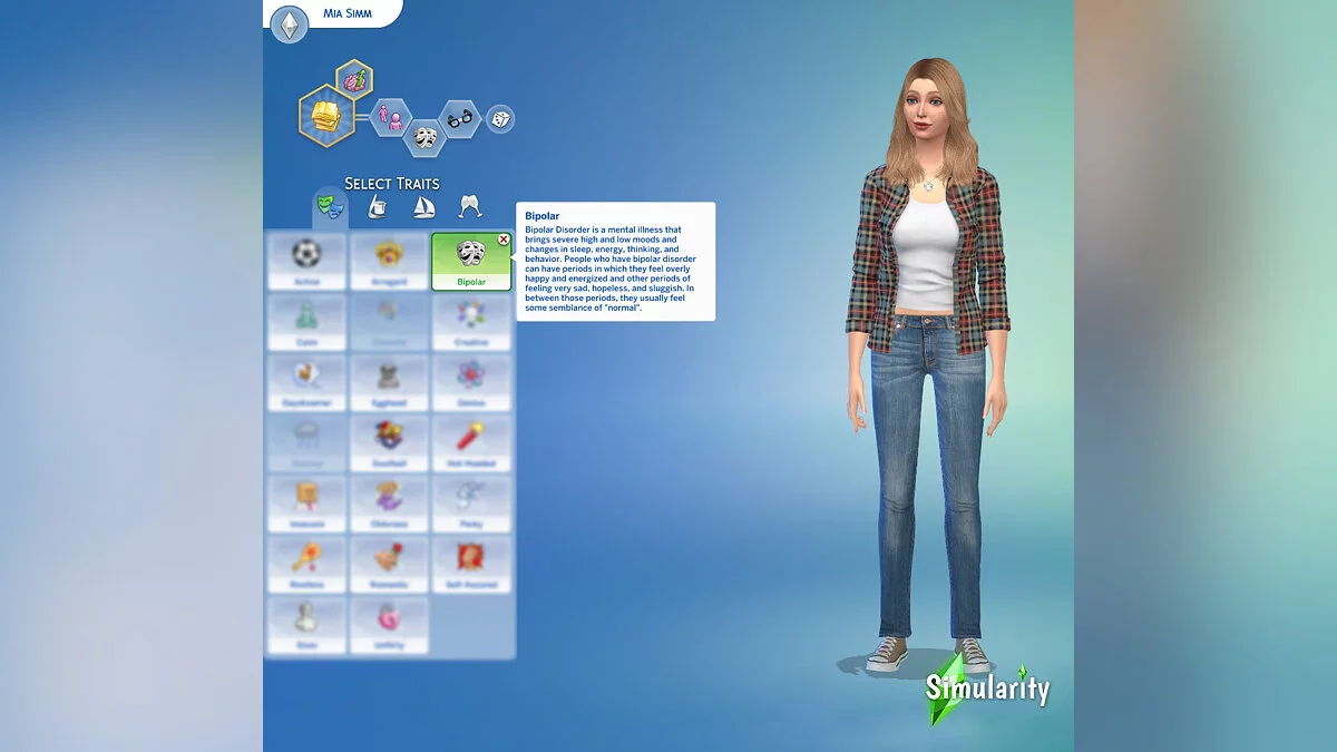 The Sims 4 — Rasgo de personalidad: bipolar 1.3 (22/01/2021)