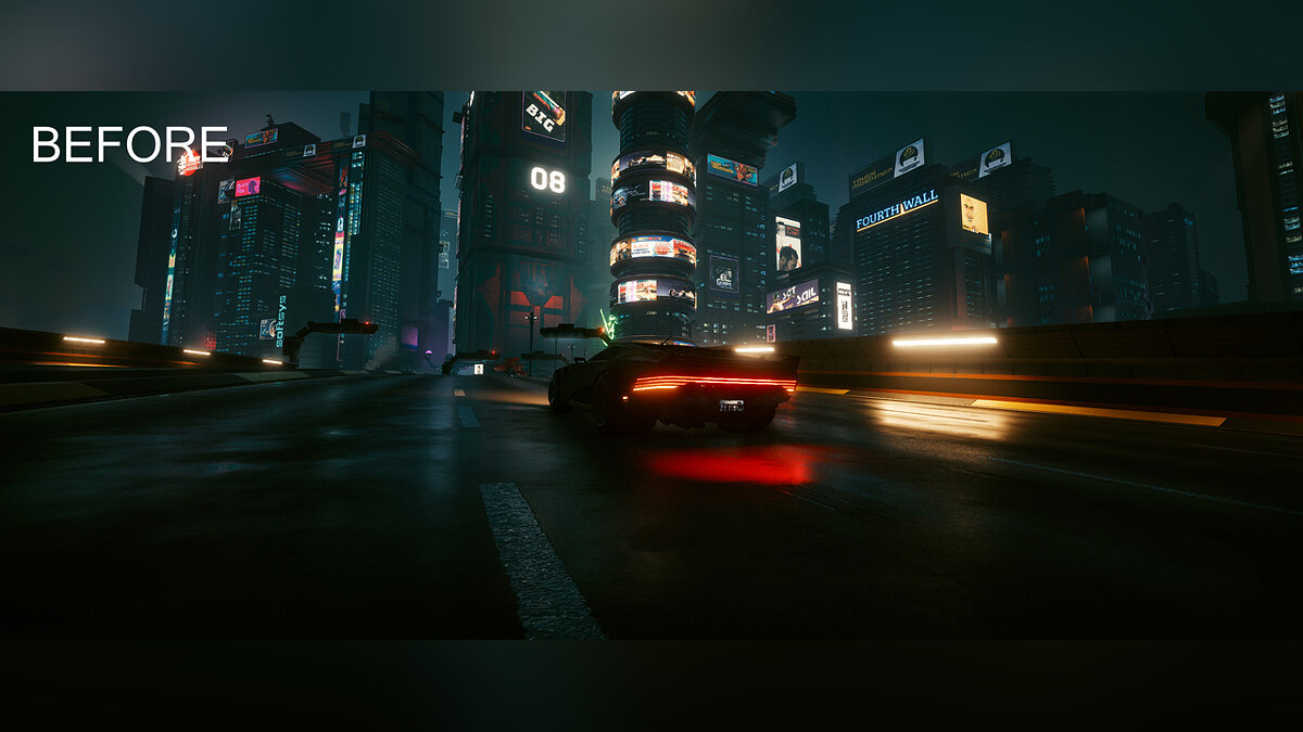 Cyberpunk 2077 — Realistic graphics