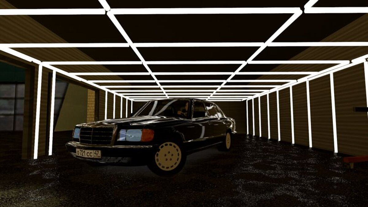 City Car Driving — Mercedes-Benz 560 SEL (W126)