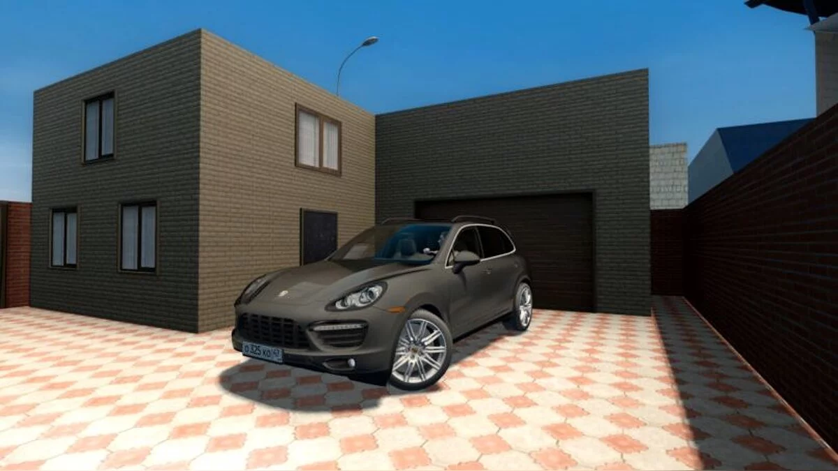 City Car Driving — Porsche Cayenne Turbo 2012