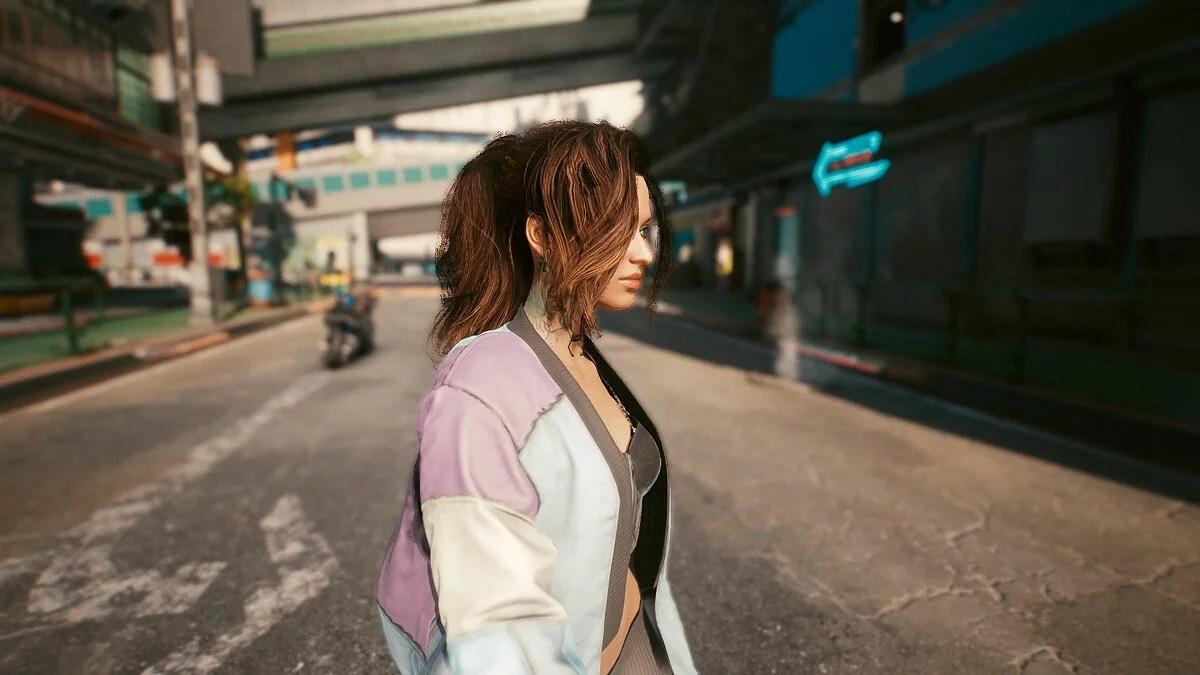 Cyberpunk 2077 — Натуральные цвета для волос