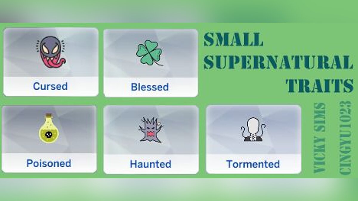 The Sims 4 — Supernatural Traits