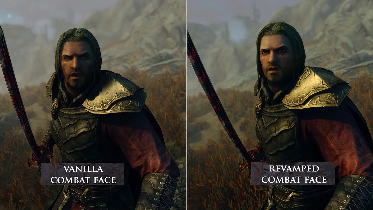 Elder Scrolls 5: Skyrim Special Edition — Тонкая анимация лица