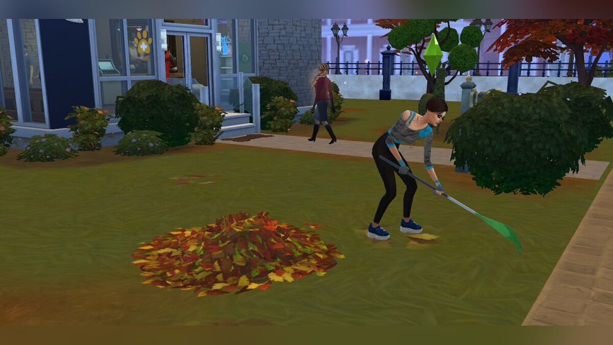 The Sims 4 — Career - unskilled labor (no work experience)