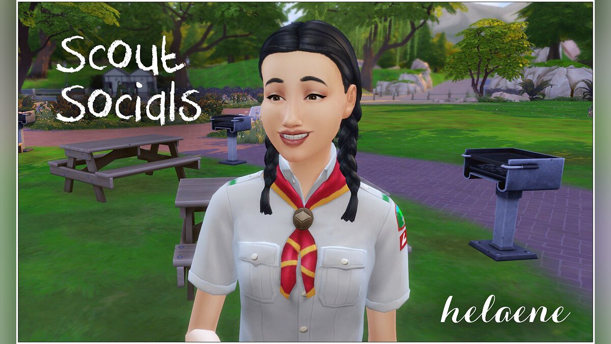 The Sims 4 — Social interactions for Scouts