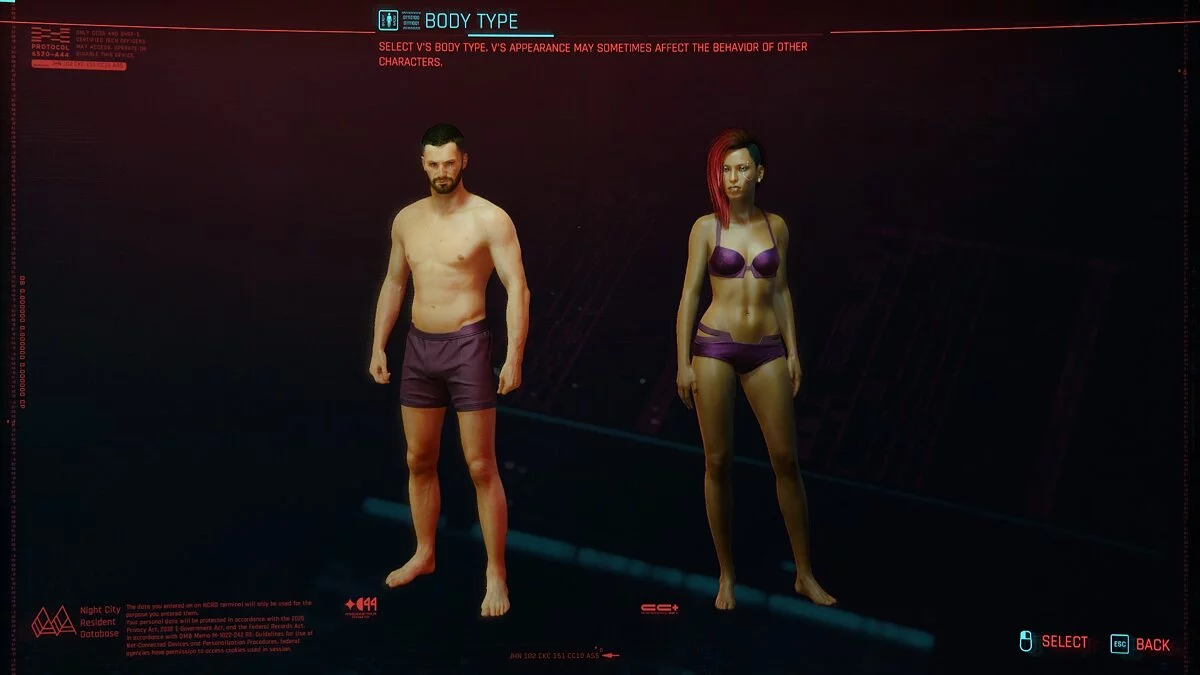 Cyberpunk 2077 — Improved lighting in the character editor