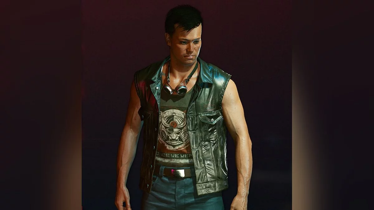 Cyberpunk 2077 — Азиатский мужчина Ви