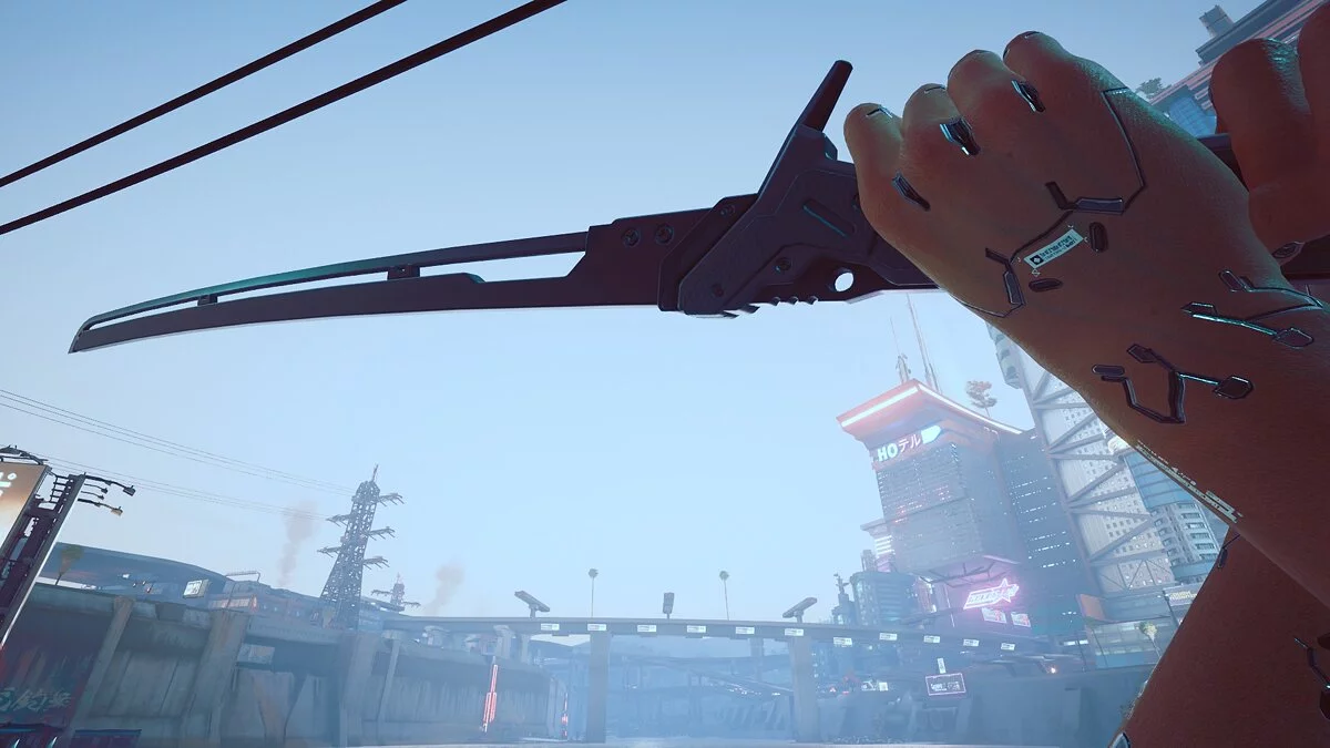 Cyberpunk 2077 — Термальная катана