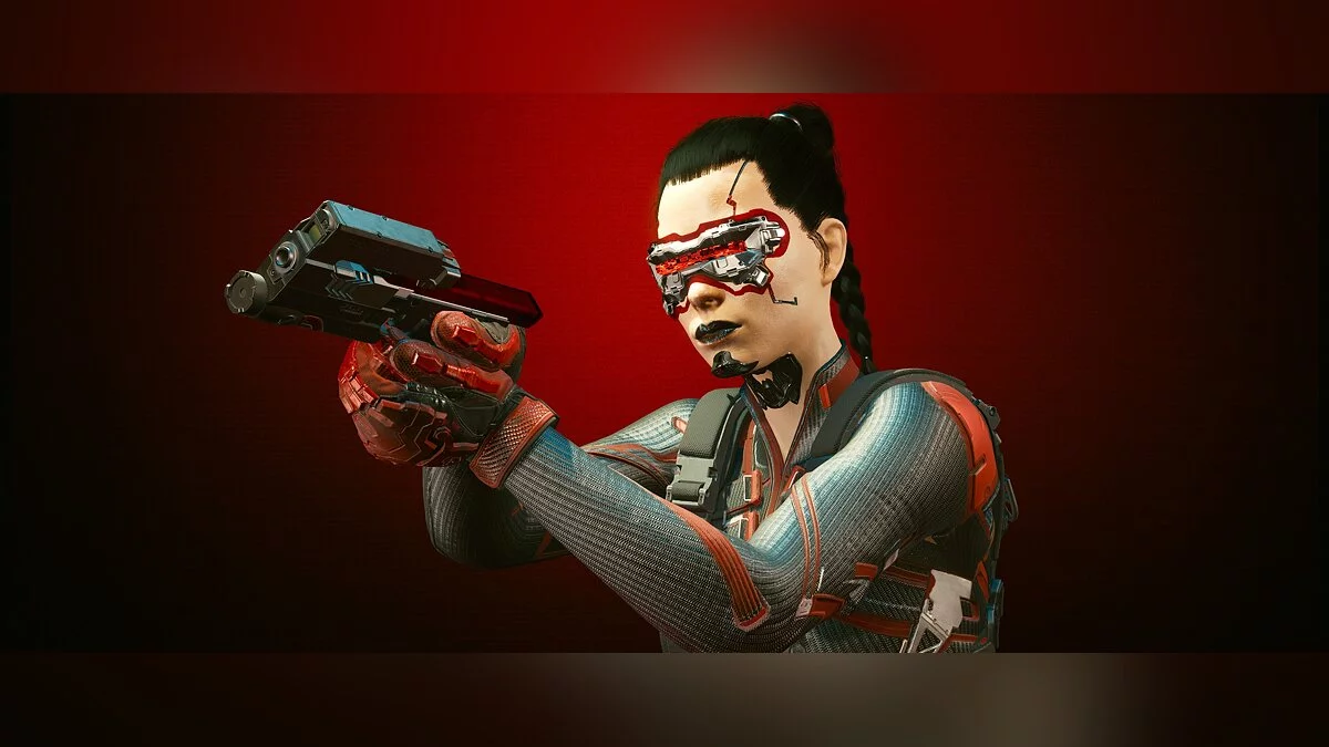 Cyberpunk 2077 — Женская экипировка японского спецназа