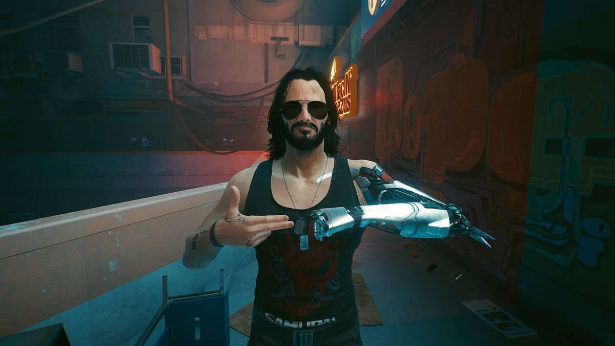 Cyberpunk 2077 — Playing for Johnny Silverhand, John Wick and Keanu Reeves