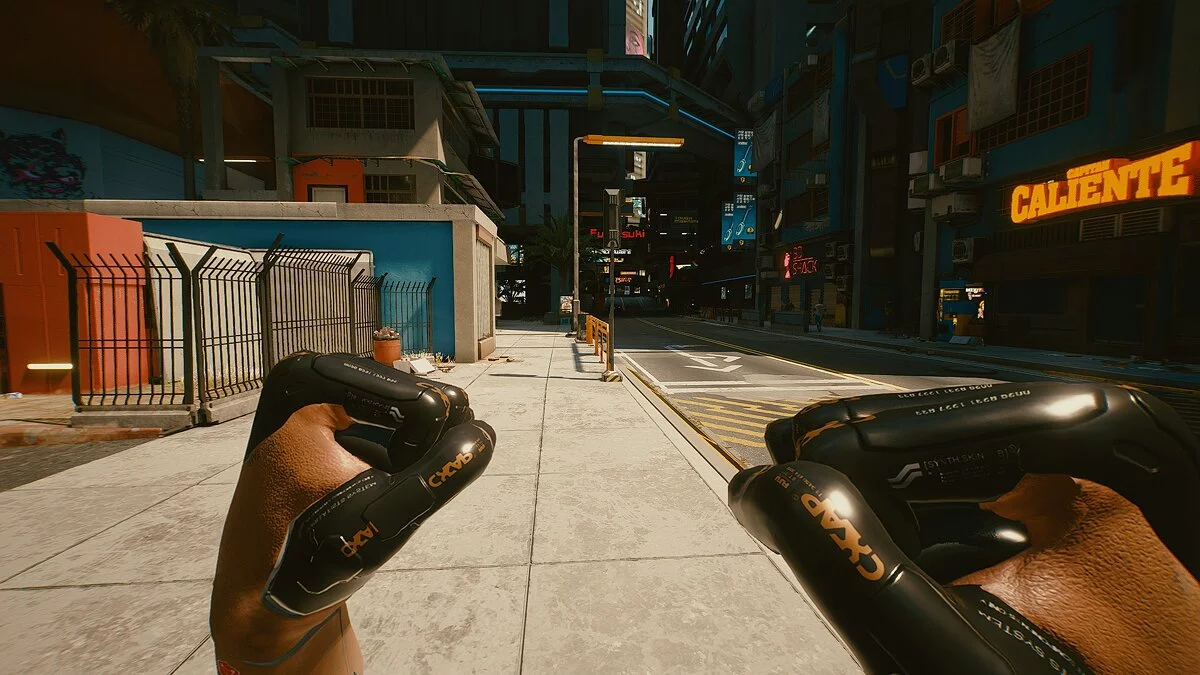 Cyberpunk 2077 — Руки гориллы без суставов