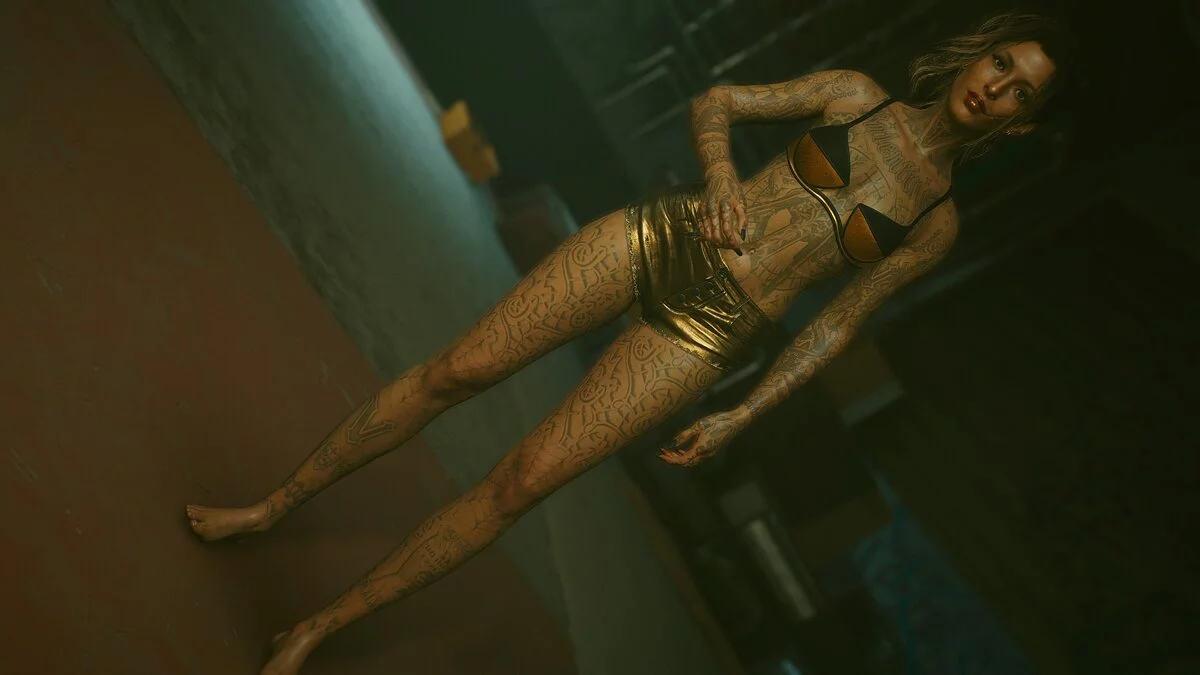 Cyberpunk 2077 — Татуювання Валентино Калі