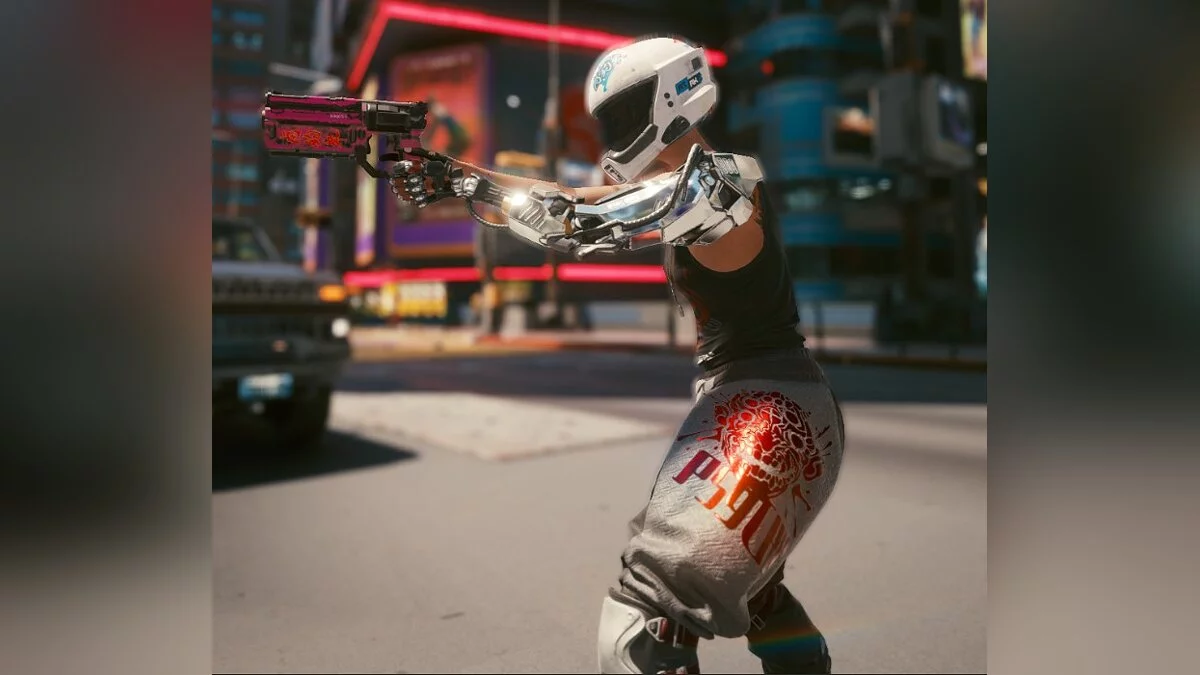 Cyberpunk 2077 — Colección de armas personalizadas.