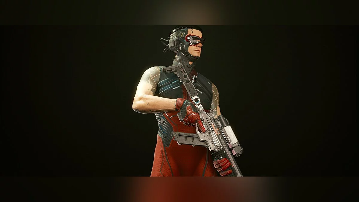 Cyberpunk 2077 — Без рукавов, бретелек и воротника.