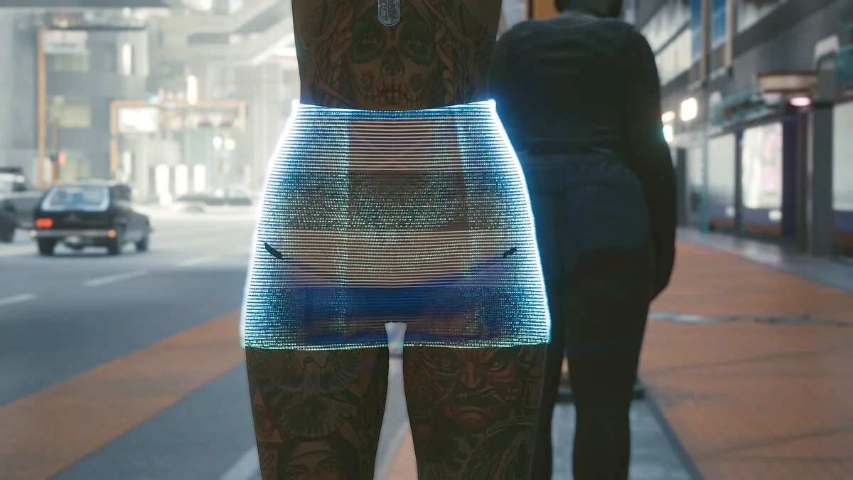 Cyberpunk 2077 — Голографічний модний одяг