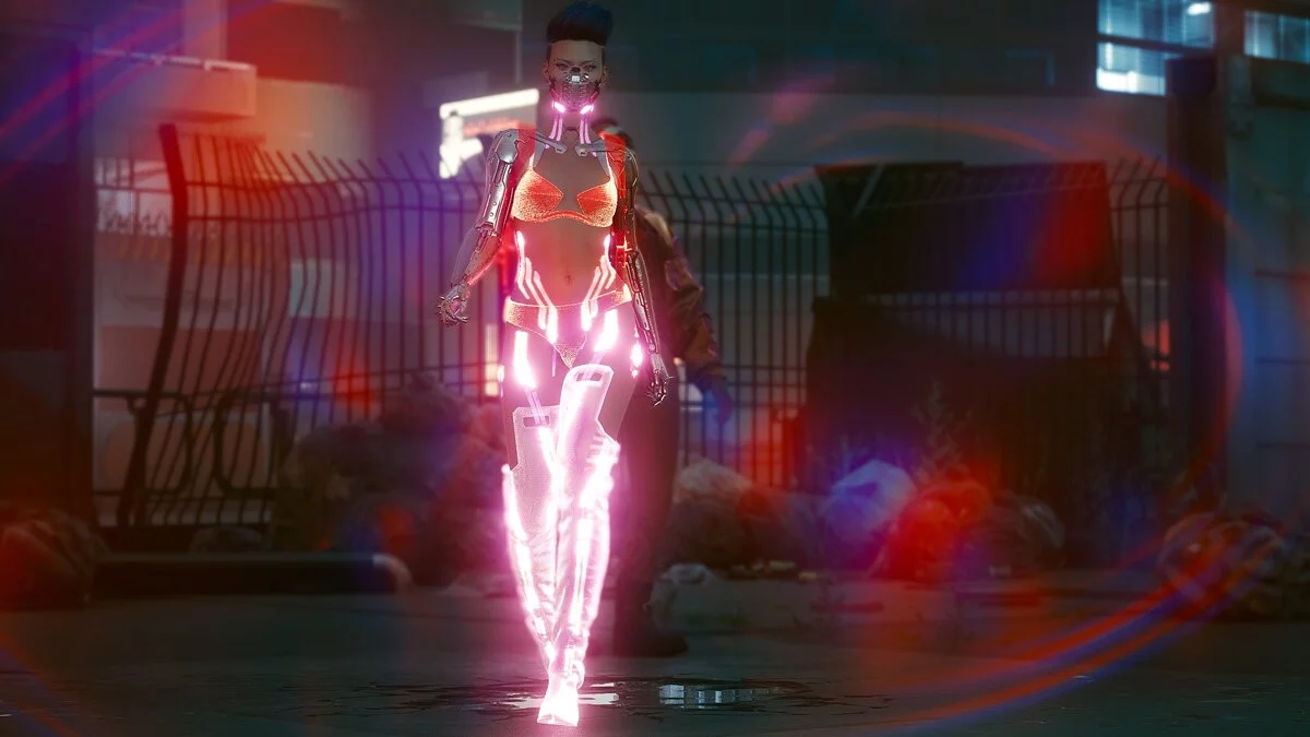 Cyberpunk 2077 — Голографічний модний одяг