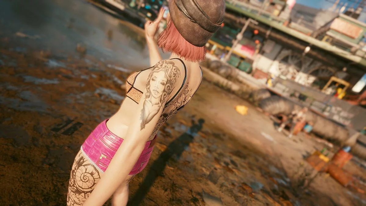 Cyberpunk 2077 — Круте татуювання
