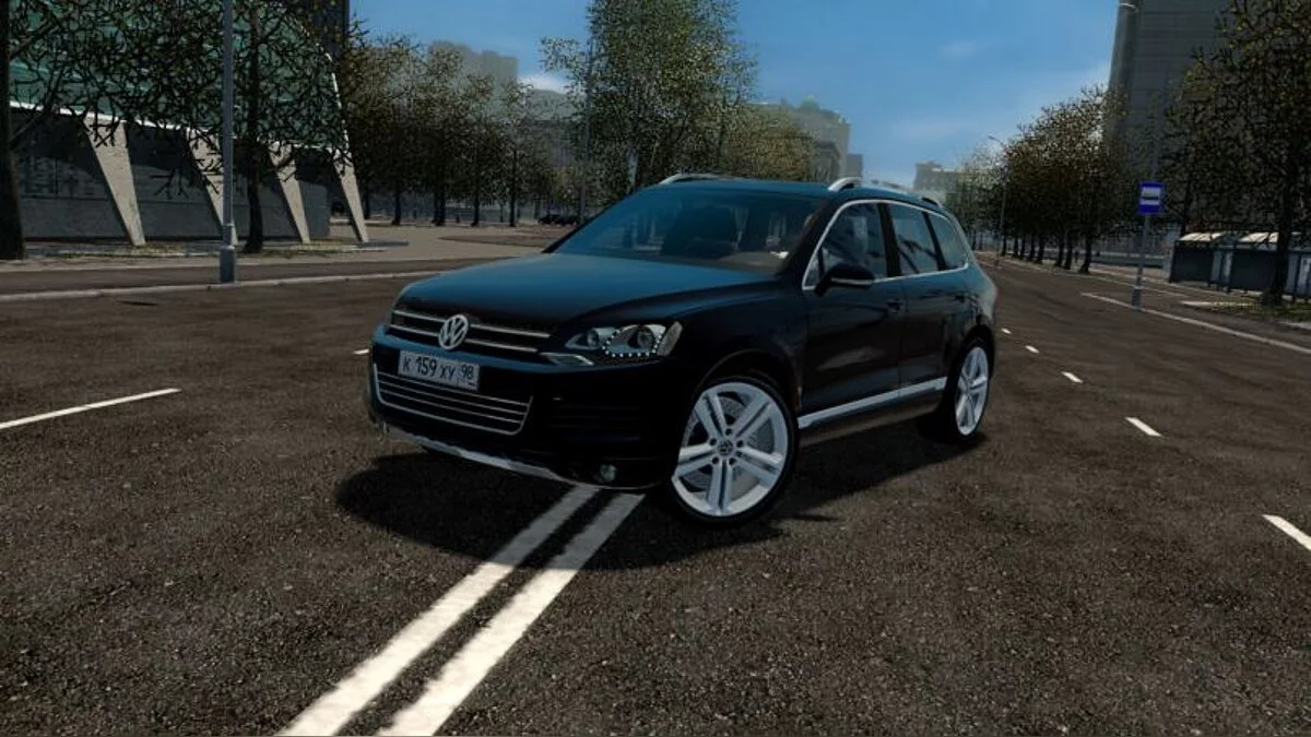 City Car Driving — Volkswagen Touareg Vsh TDI