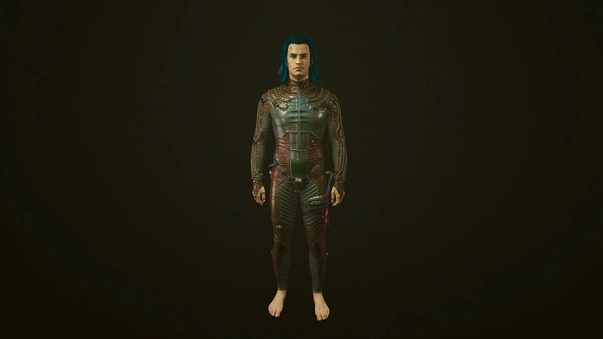 Cyberpunk 2077 — Разные цвета для костюма нетраннера