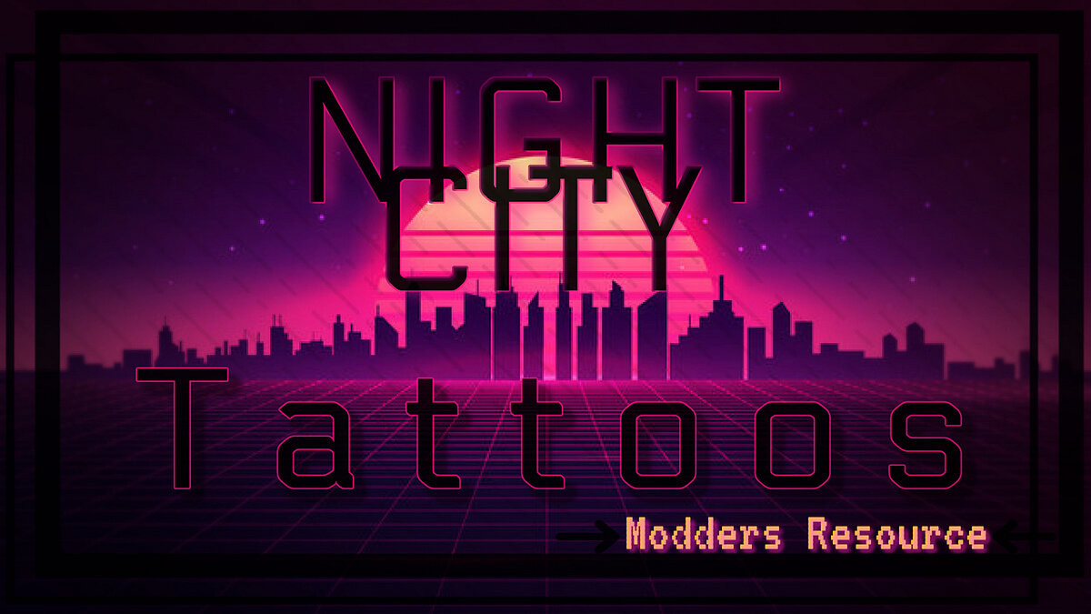 Cyberpunk 2077 — Night City Tattoos