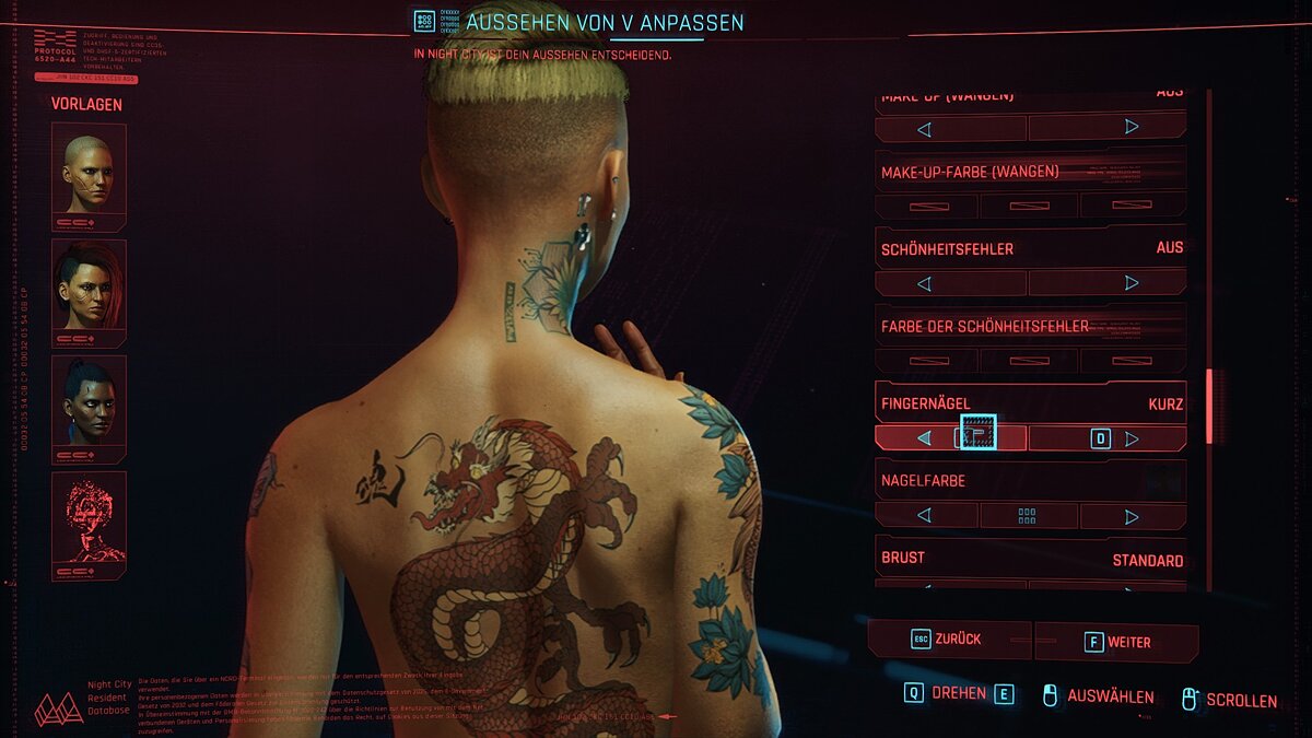 Cyberpunk 2077 — The Girl with the Dragon Tattoo