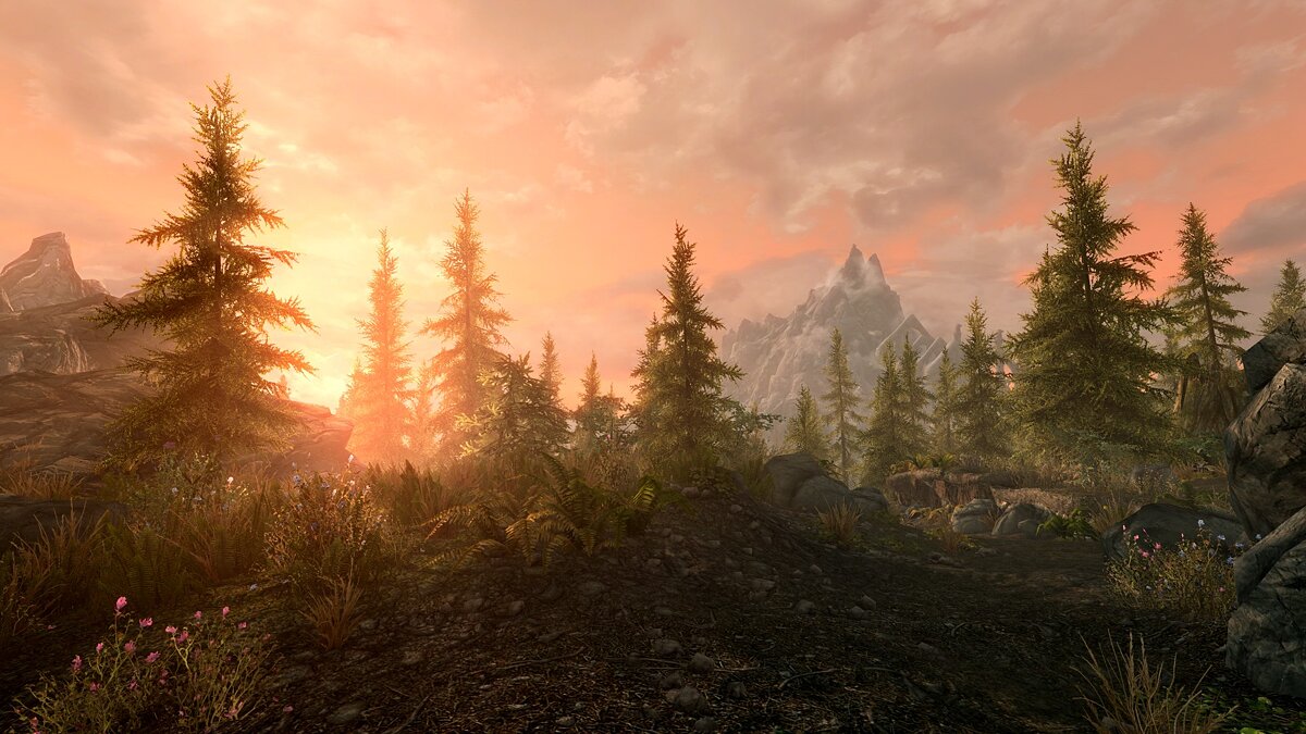 Elder Scrolls 5: Skyrim Special Edition — Dynamic volumetric lighting and sun shadows