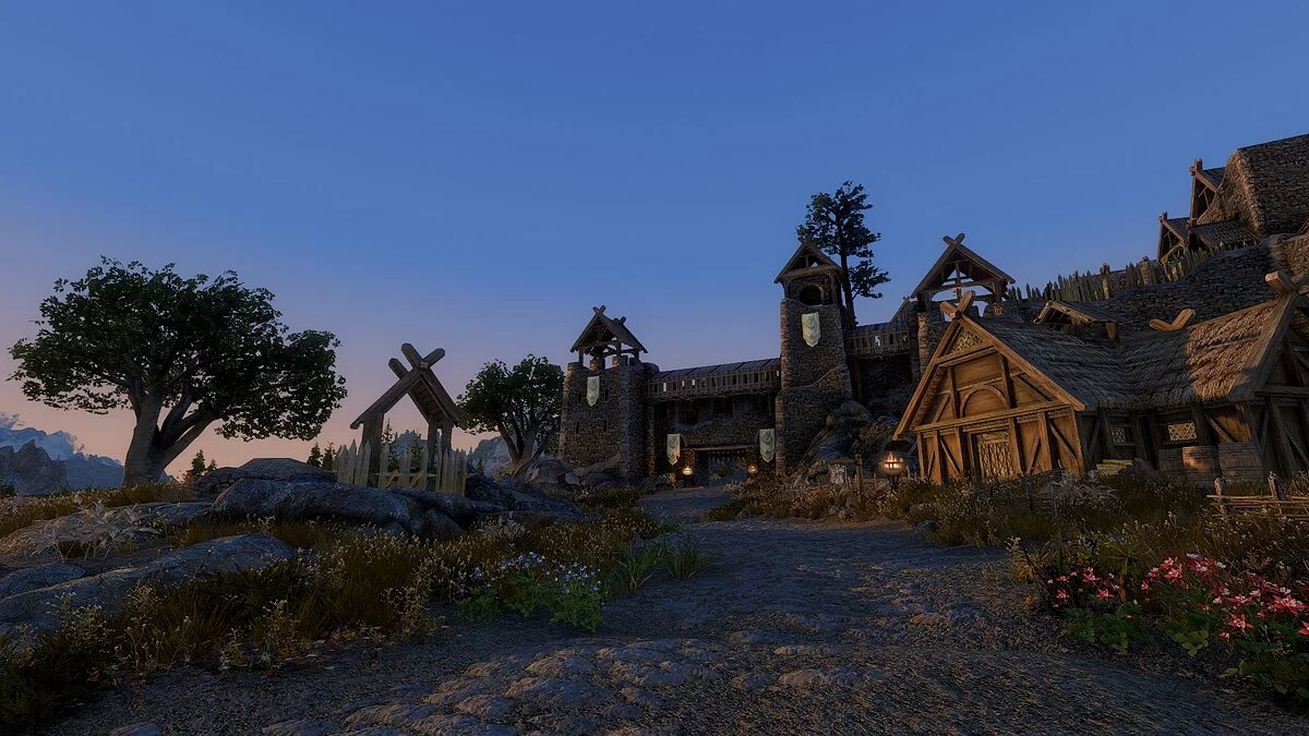 Elder Scrolls 5: Skyrim Special Edition — Динамическое объемное освещение и тени от солнца