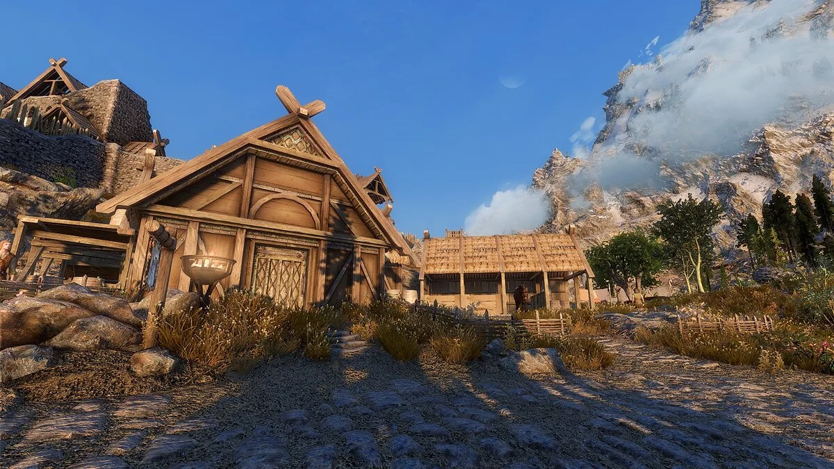 Elder Scrolls 5: Skyrim Special Edition — Динамическое объемное освещение и тени от солнца