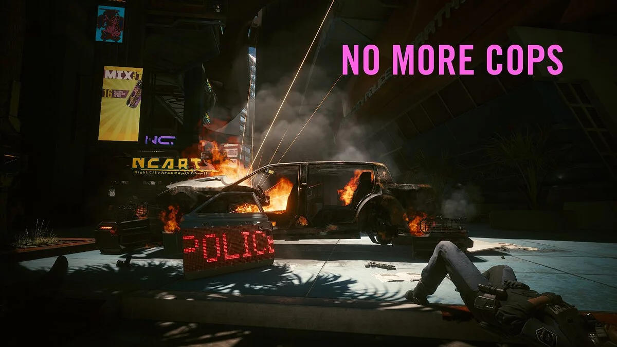 Cyberpunk 2077 — No more cops