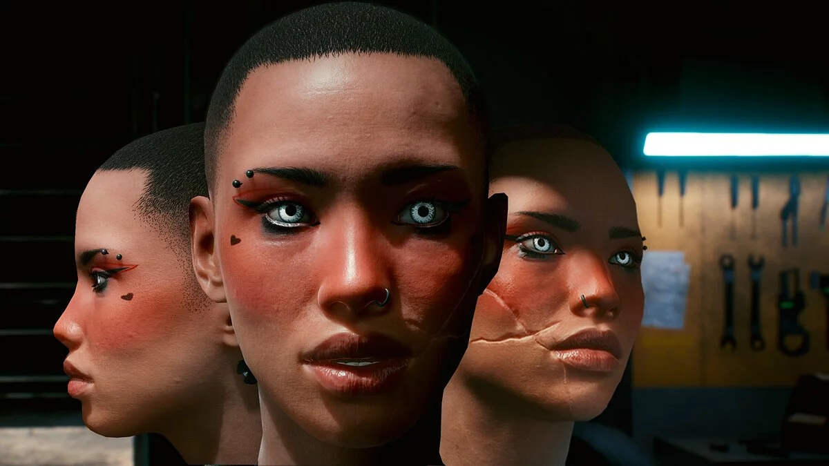 Cyberpunk 2077 — Пресет для жінки Ві