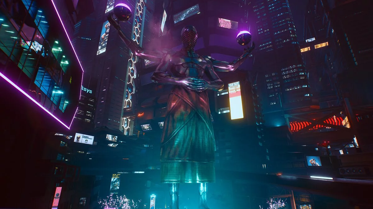 Cyberpunk 2077 — Новые эффекты для фото