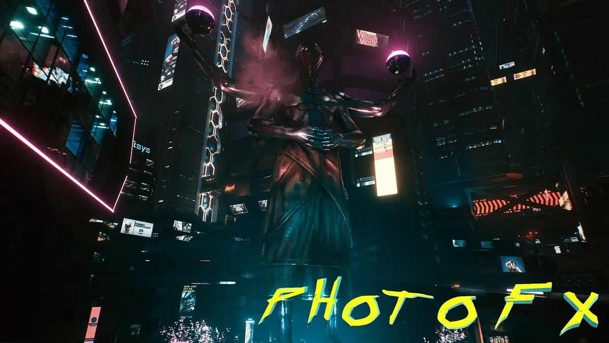 Cyberpunk 2077 — New photo effects