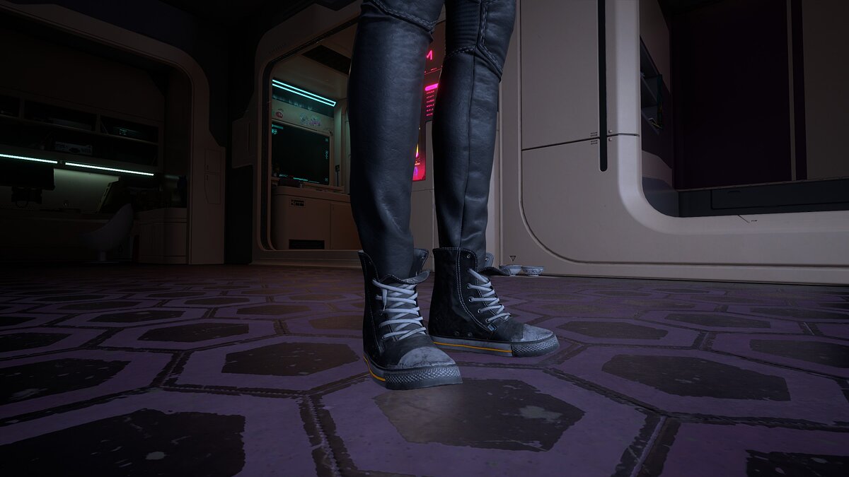 Cyberpunk 2077 — Women's high top sneakers