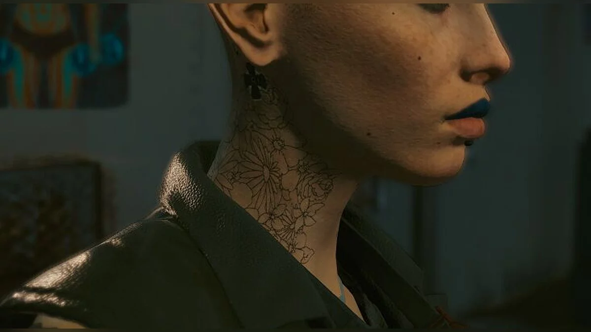 Cyberpunk 2077 — Collection of Rena's tattoos