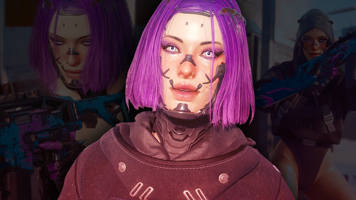 Cyberpunk 2077 — Violet