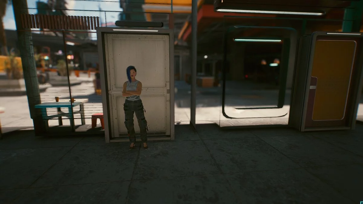 Cyberpunk 2077 — Телепорт уперед