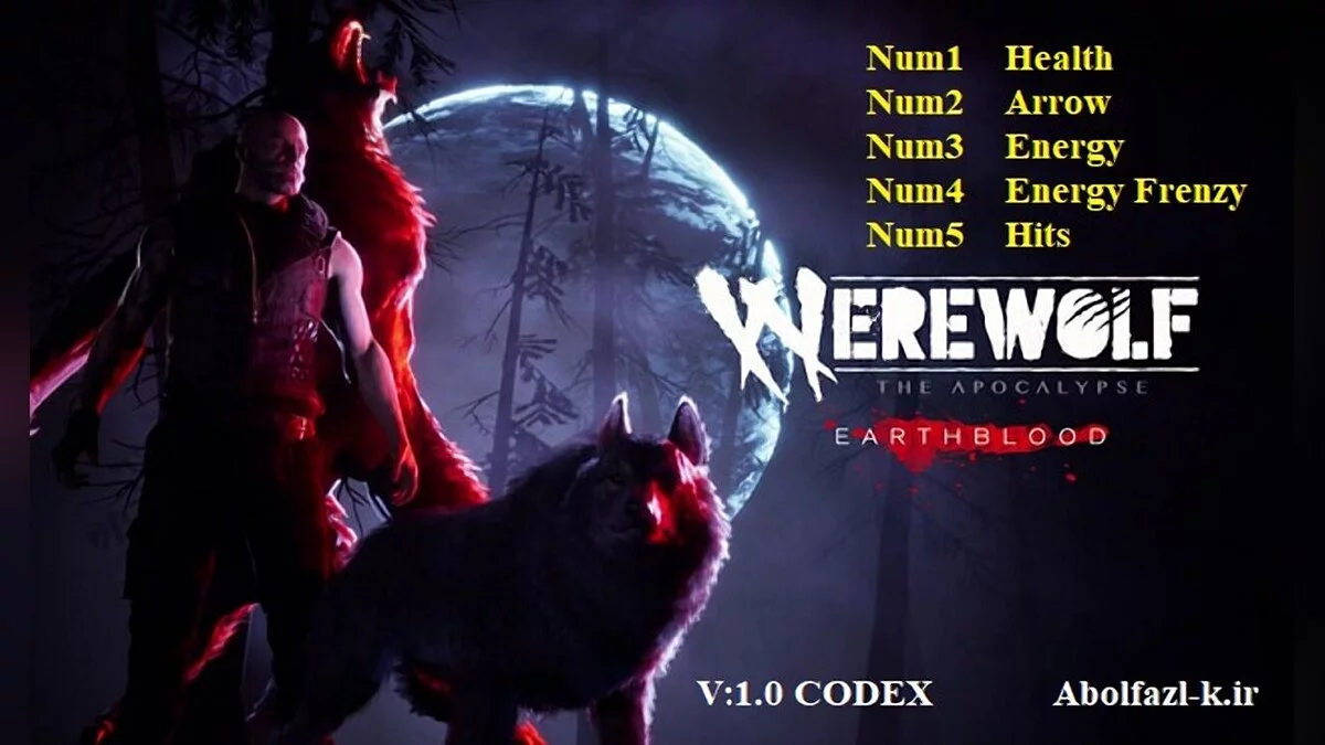 Werewolf: The Apocalypse - Earthblood — Trainer (+5) [1.0]