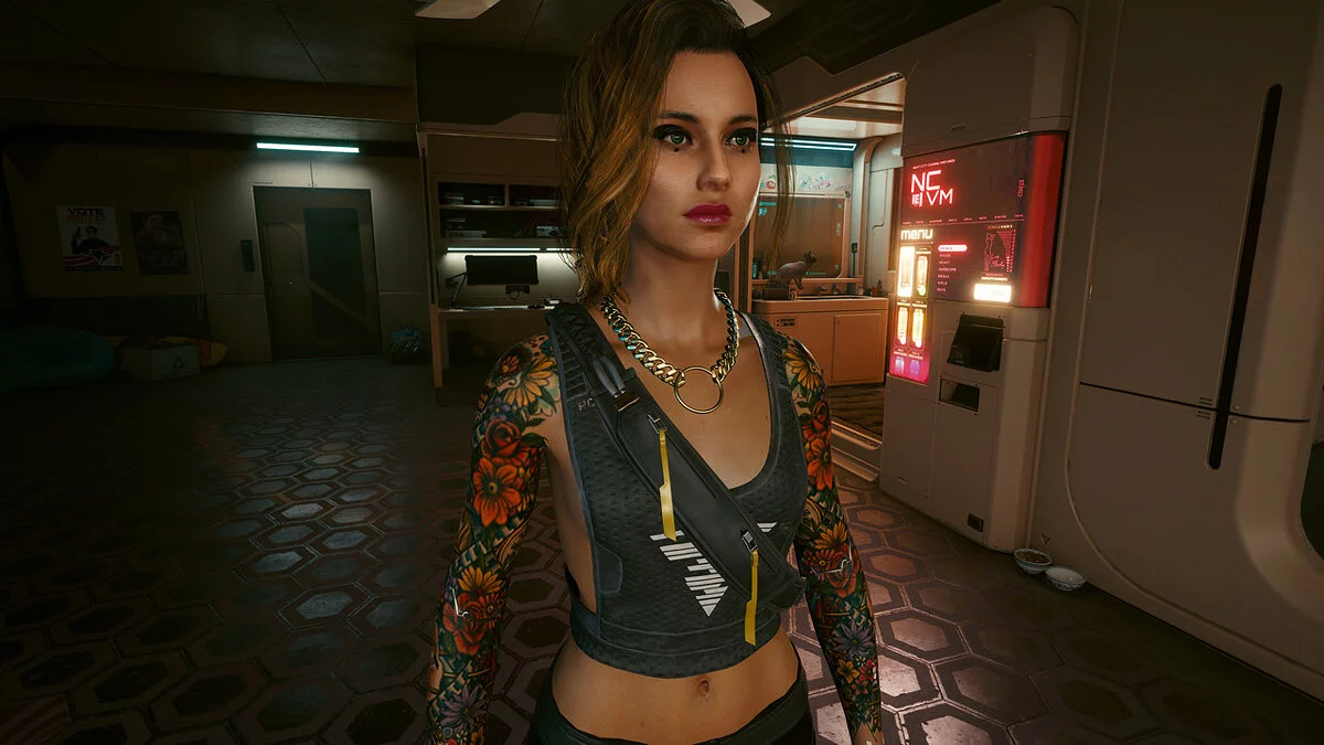 Cyberpunk 2077 — Пресет для Ви женского пола