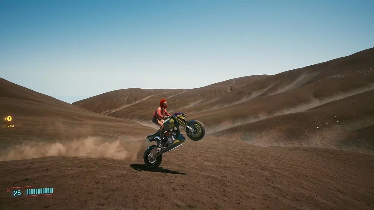 Cyberpunk 2077 — Дюны ведут к краю земли