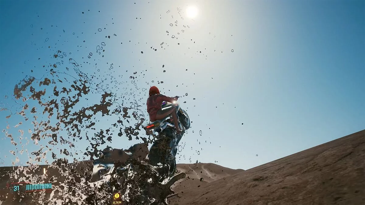 Cyberpunk 2077 — Дюны ведут к краю земли