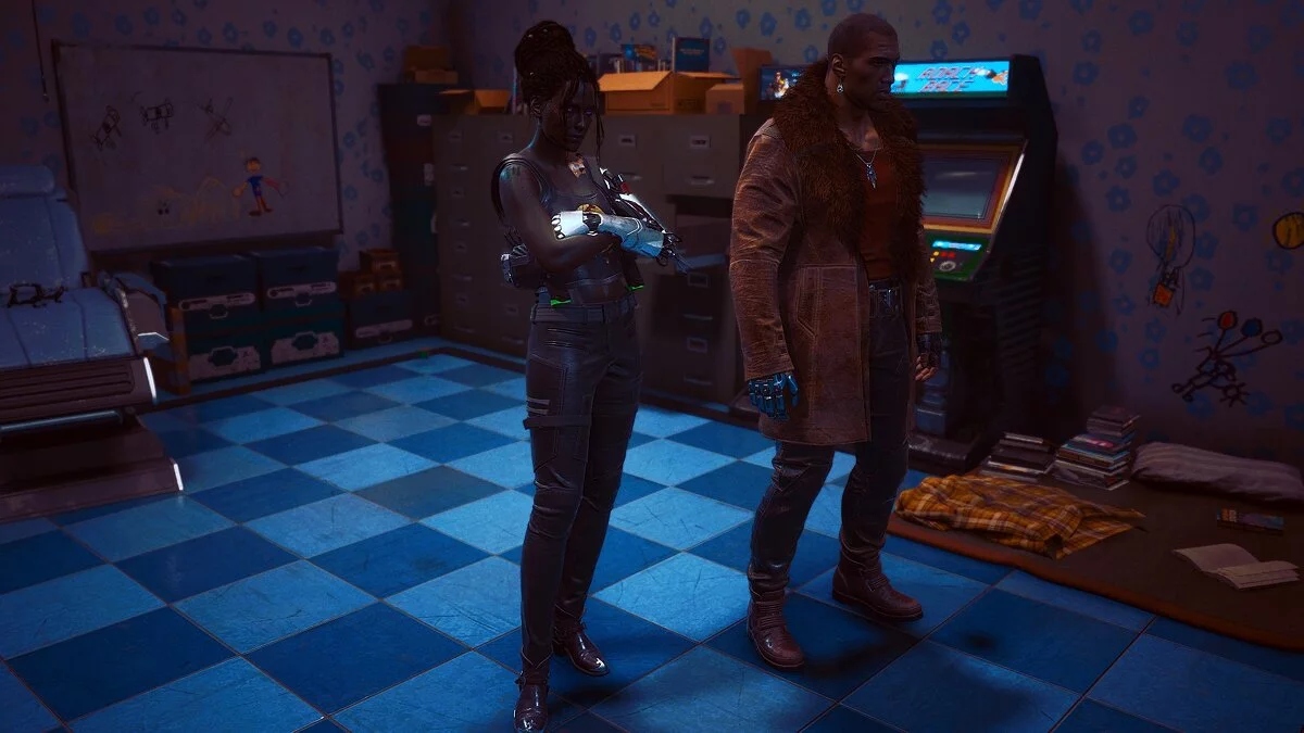 Cyberpunk 2077 — Пресет Цири и Панам